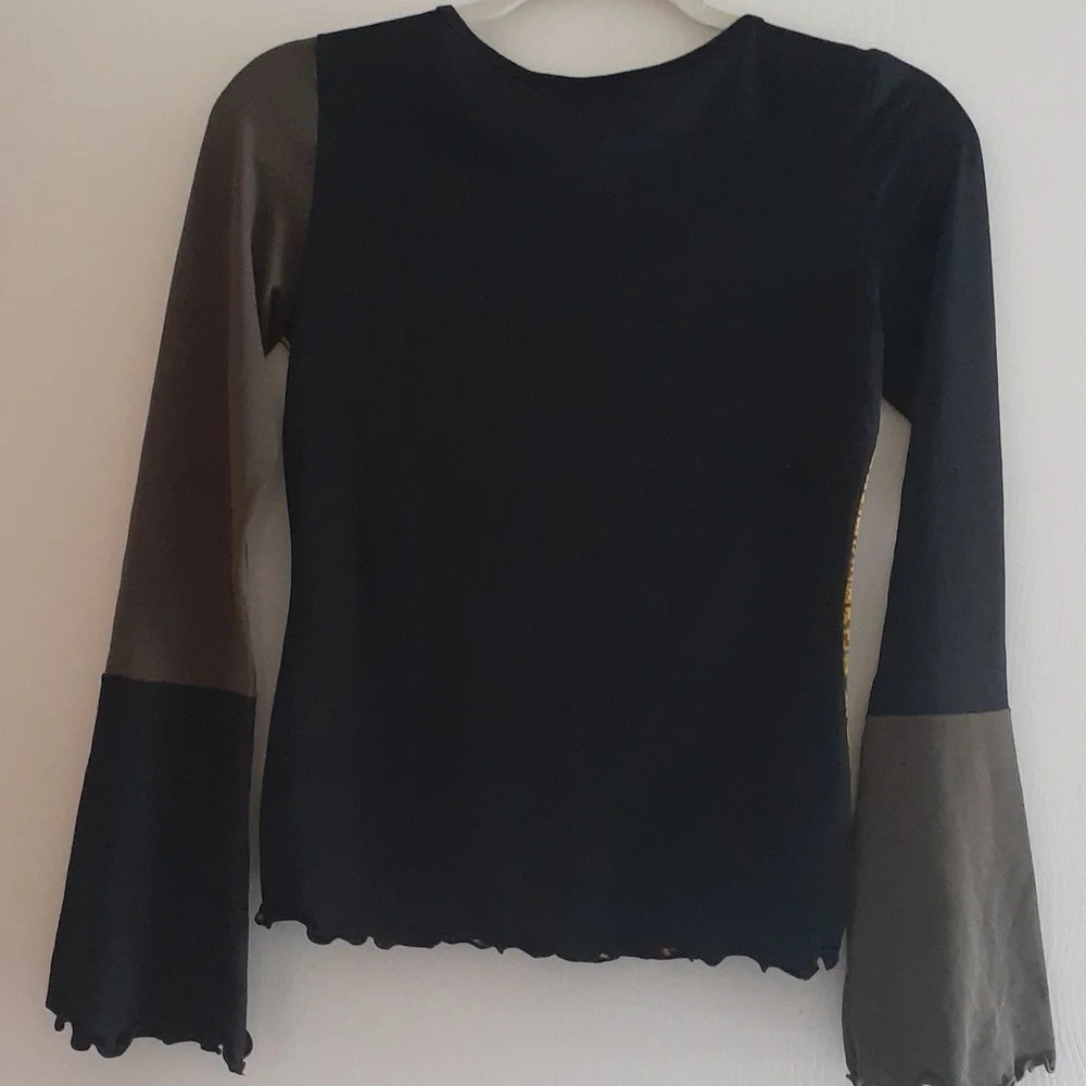 Mikai Boho long sleeve top blouse Size S - Picture 5 of 9